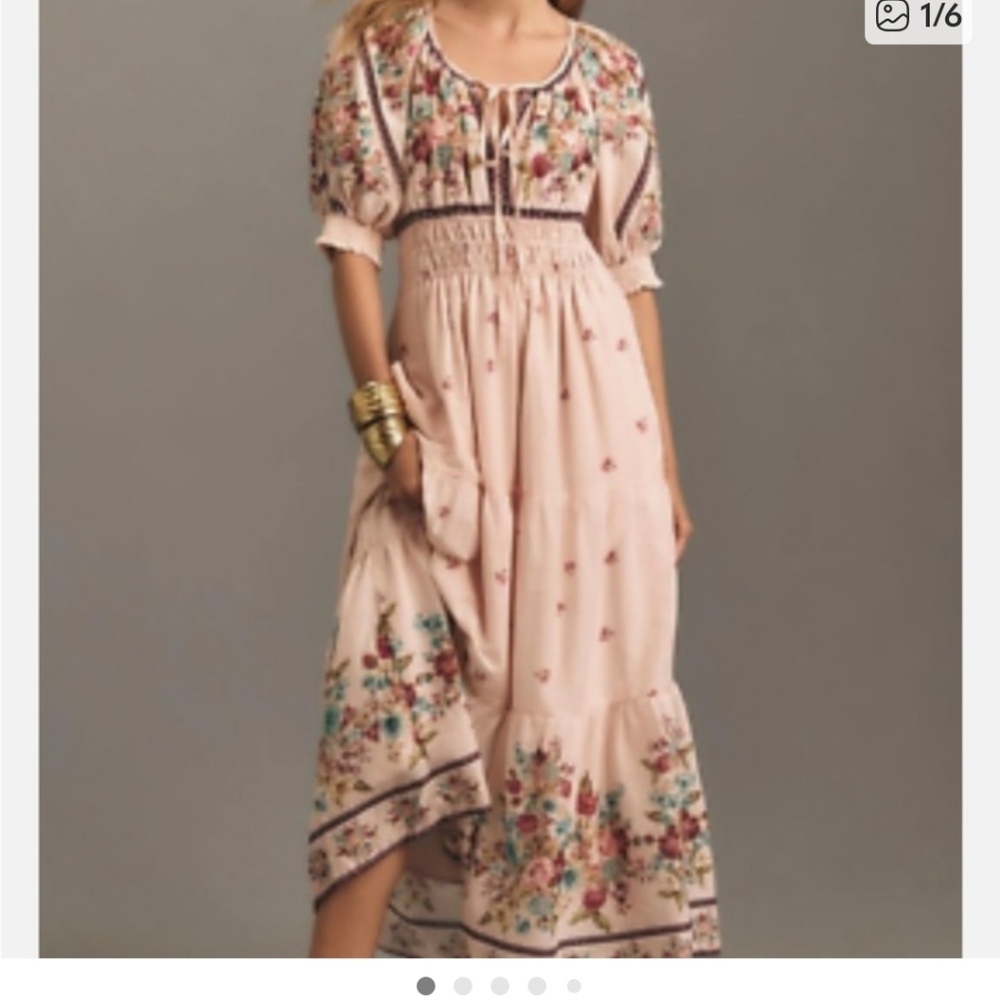 Anthropologie Somerset Maxi Dress